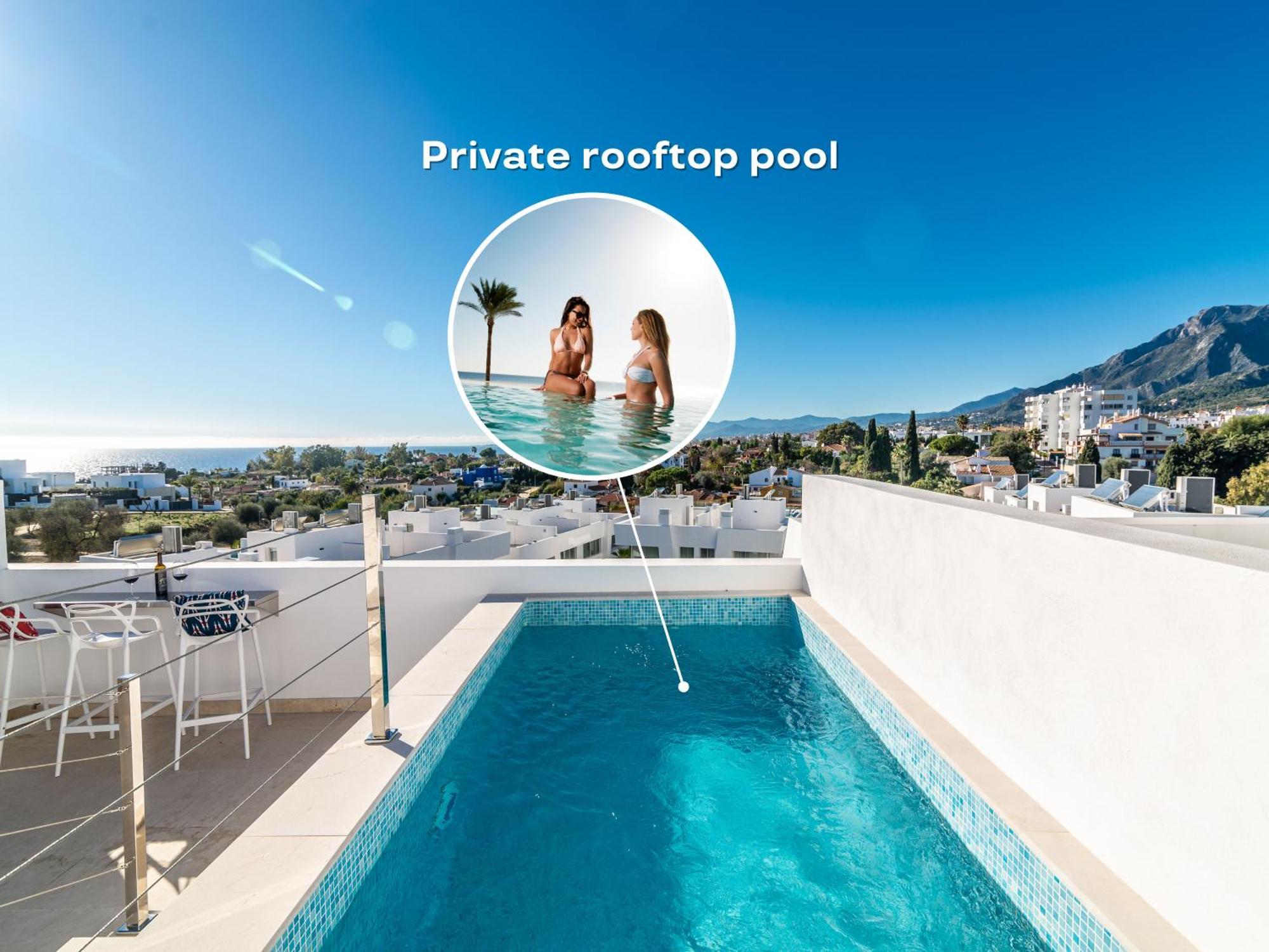 Vacation Marbella I Casa Isabel, Private Pool With Infinity Views, Bbq, New Built, Luxury Condo, Top Location Exterior foto